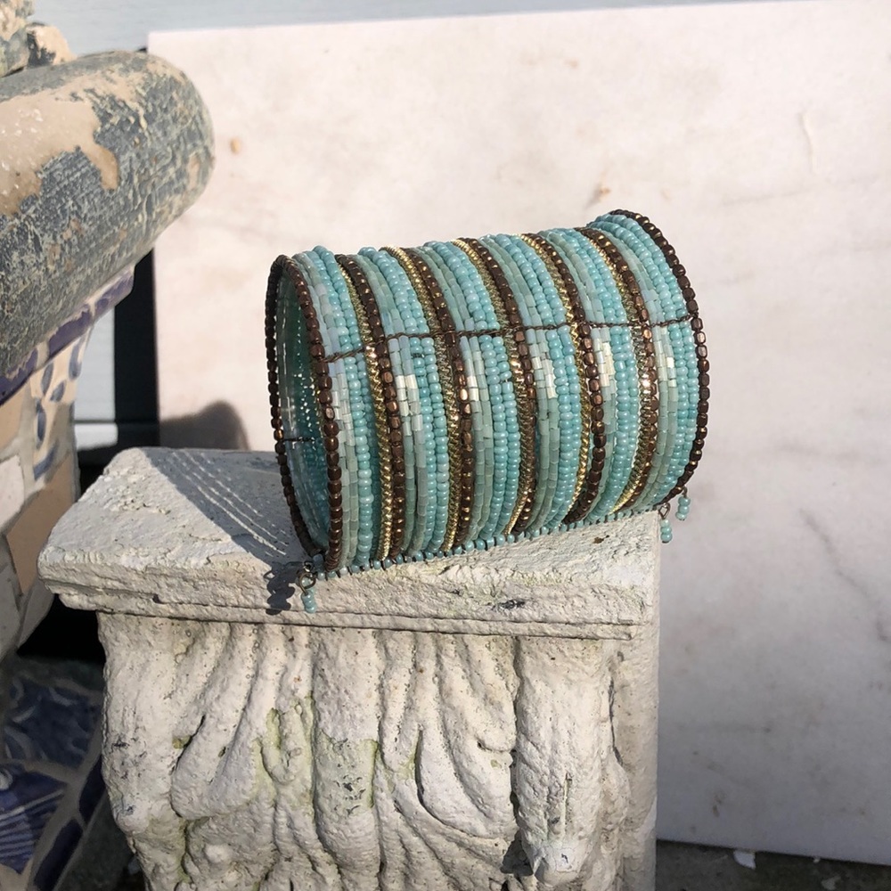 Beaded cuff
